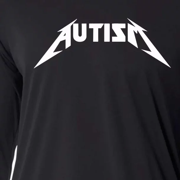 Autism Meme Cooling Performance Long Sleeve Crew