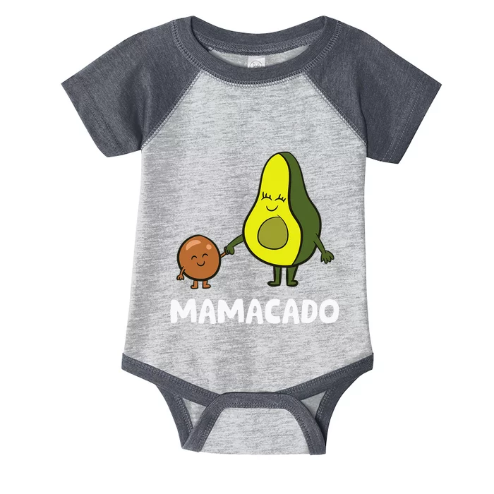 Avocado Mama Avocado Mom Funny Avocado Mamacado Infant Baby Jersey Bodysuit