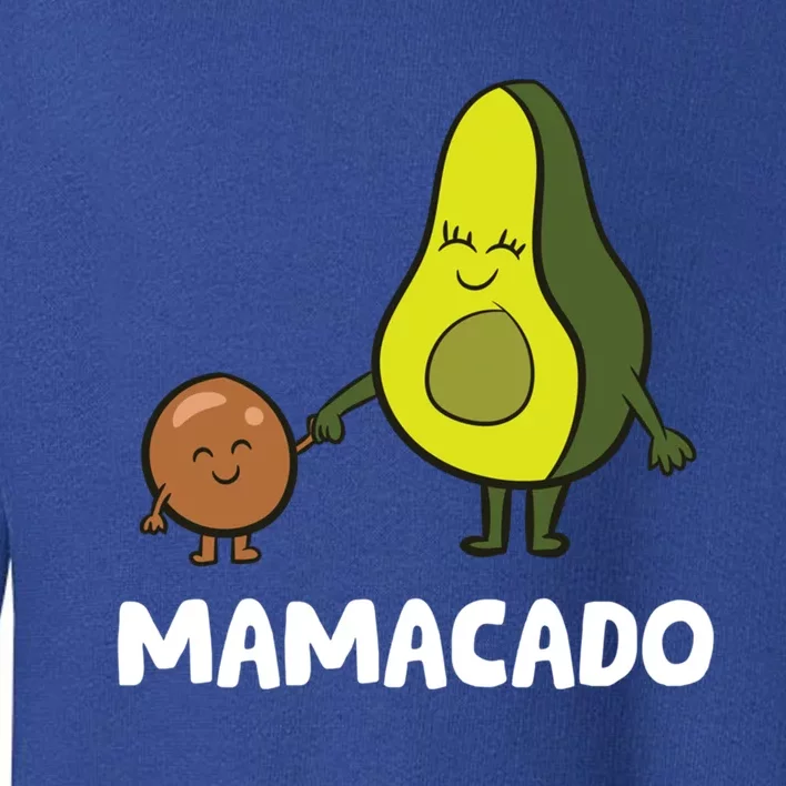 Avocado Mama Avocado Mom Funny Avocado Mamacado Gift Toddler Sweatshirt