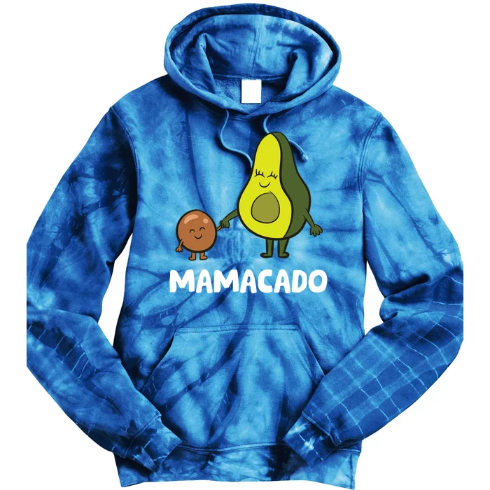 Avocado Mama Avocado Mom Funny Avocado Mamacado Gift Tie Dye Hoodie