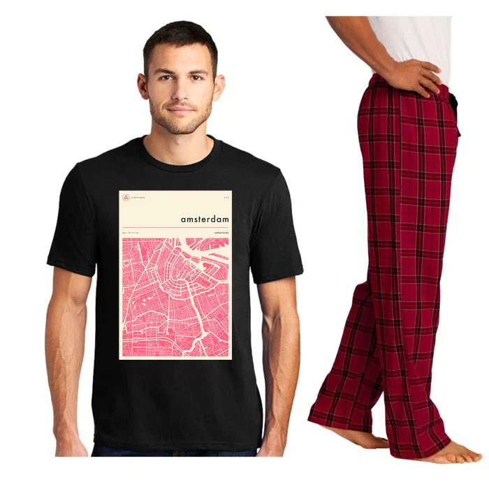 Amsterdam Map Pajama Set