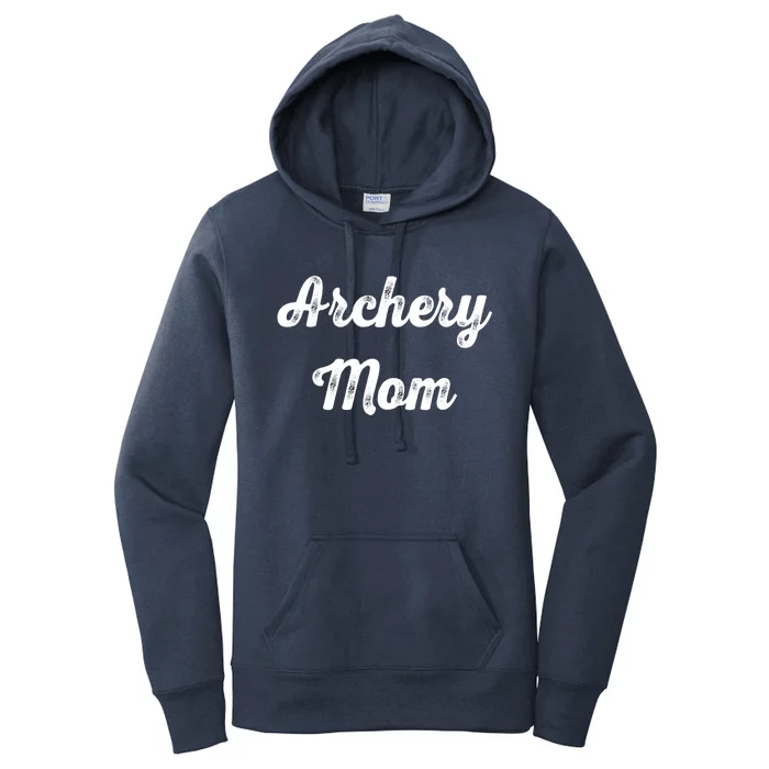 Archery Mom Archery Sport Lovers Gift Mom Mothers Day Cool Gift Women's Pullover Hoodie