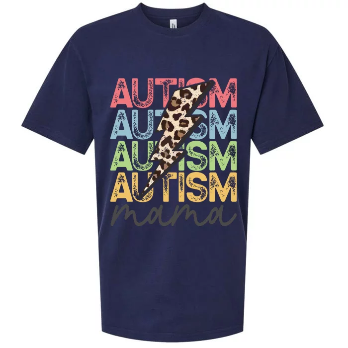 Autism Mama Sueded Cloud Jersey T-Shirt