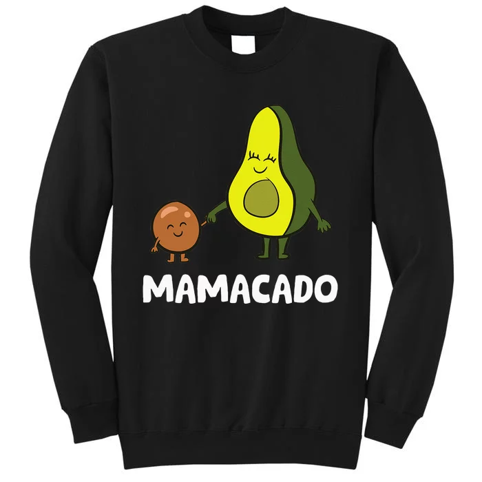 Avocado Mama Avocado Mom Funny Avocado Mamacado Tall Sweatshirt