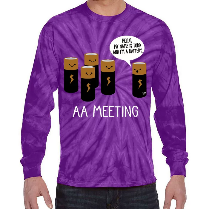 Aa Meeting Tie-Dye Long Sleeve Shirt