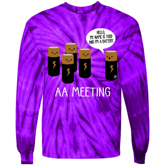 Aa Meeting Tie-Dye Long Sleeve Shirt