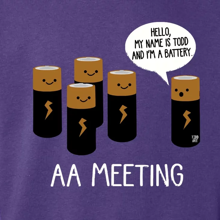 Aa Meeting Toddler Hoodie