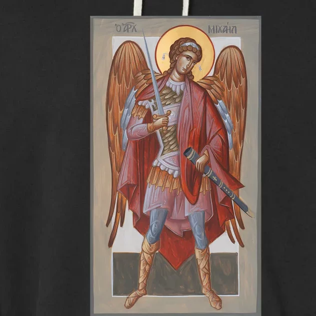 Archangel Michael Garment-Dyed Fleece Hoodie