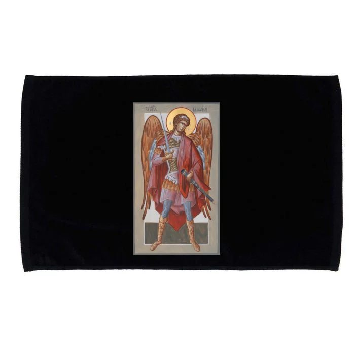 Archangel Michael Microfiber Hand Towel