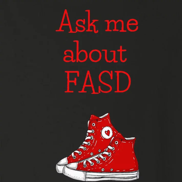 Ask Me About Fasd Toddler Long Sleeve Shirt