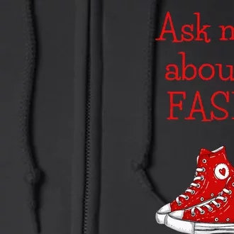 Ask Me About Fasd Full Zip Hoodie