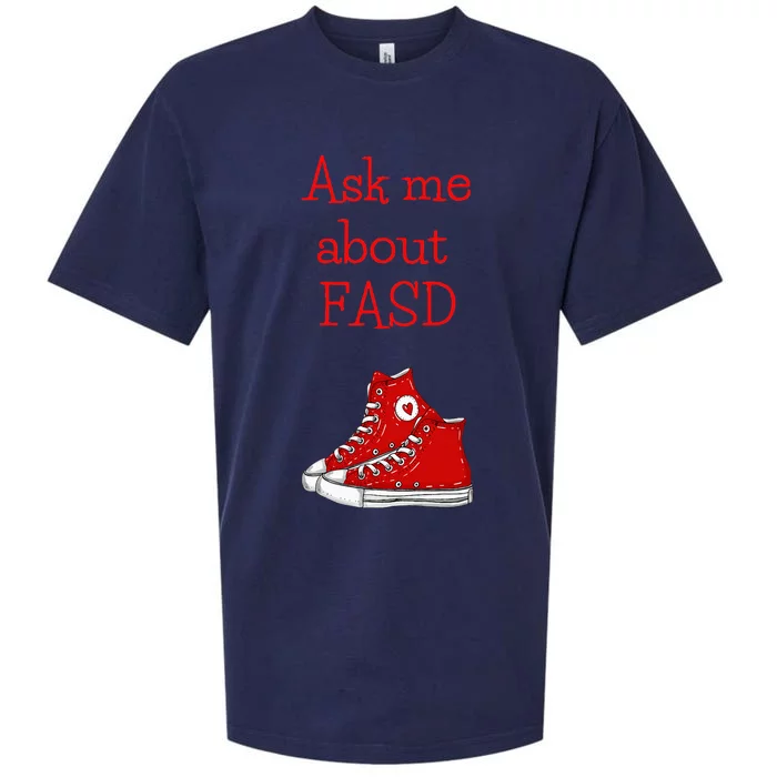 Ask Me About Fasd Sueded Cloud Jersey T-Shirt