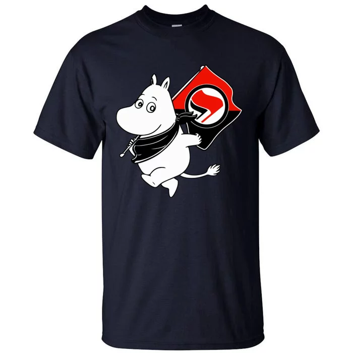 Antifa Moomin Tall T-Shirt