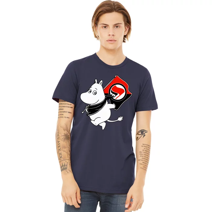 Antifa Moomin Premium T-Shirt