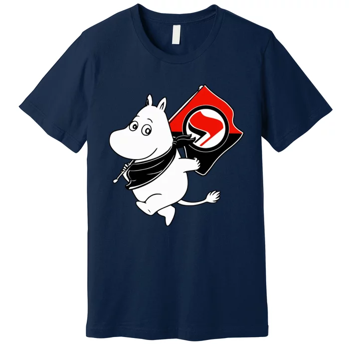 Antifa Moomin Premium T-Shirt