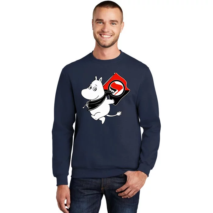 Antifa Moomin Tall Sweatshirt