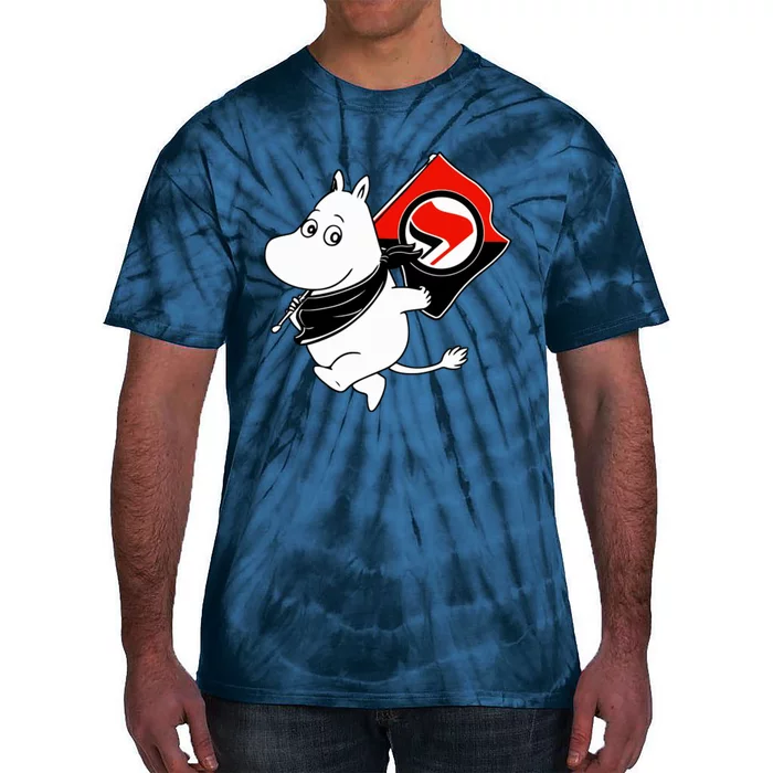 Antifa Moomin Tie-Dye T-Shirt