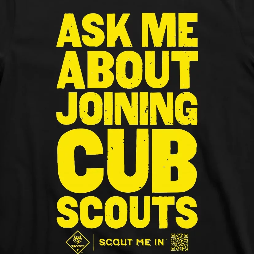 Ask Me About Joining Cub Scouts T-Shirt