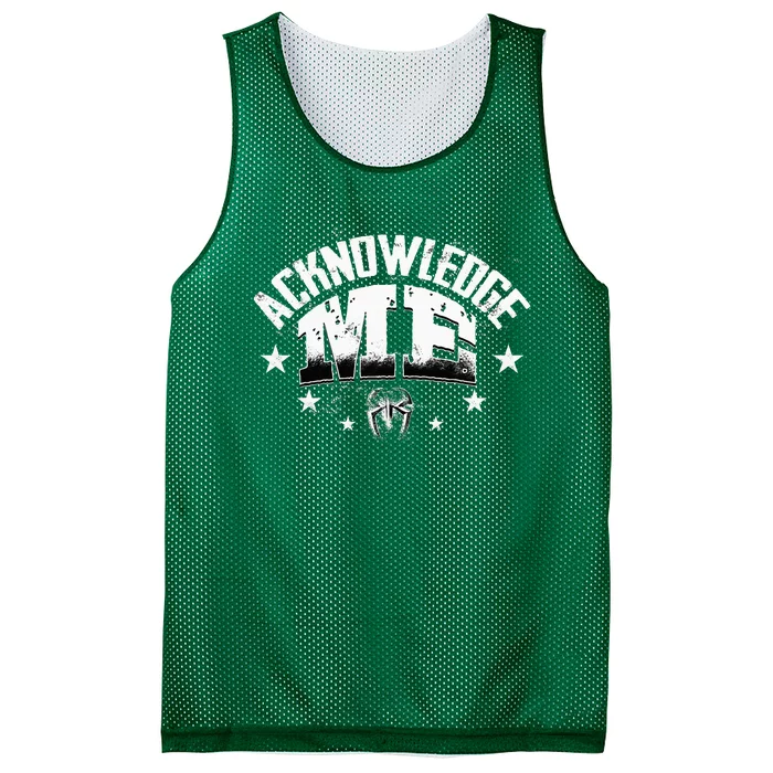 Acknowledge Me Mesh Reversible Basketball Jersey Tank