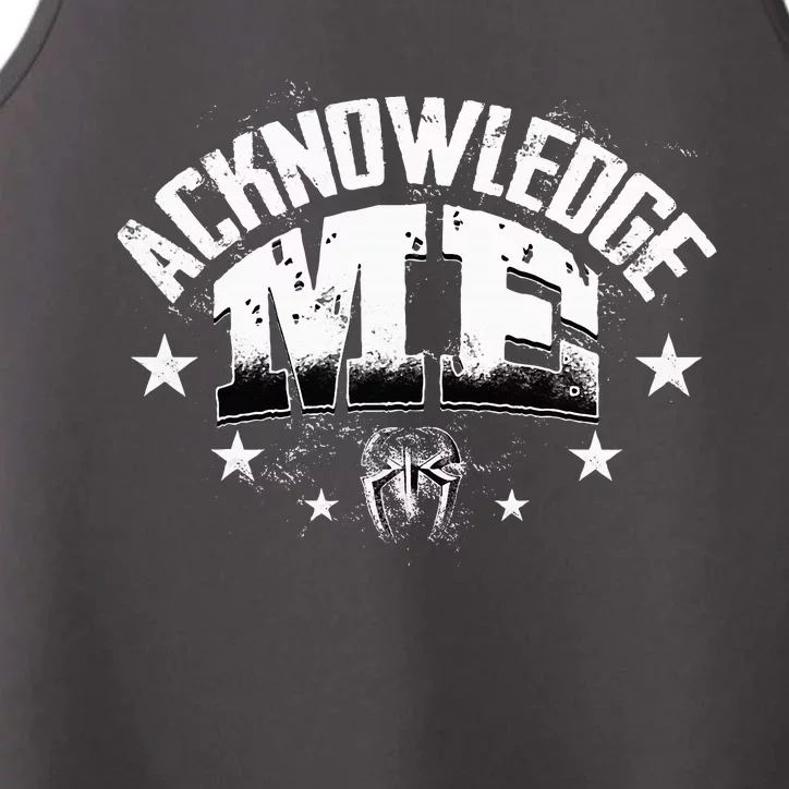 Acknowledge Me Performance Tank