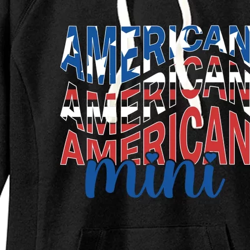 American Mini Women's Fleece Hoodie