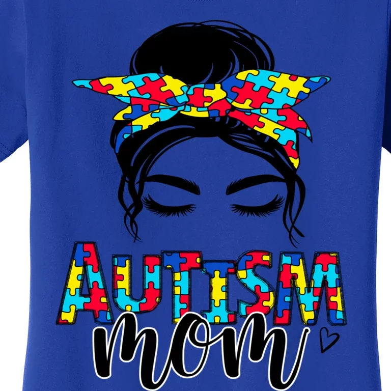 Autism Mom Autism Awareness Autism Mother Support Great Gift Women's T-Shirt