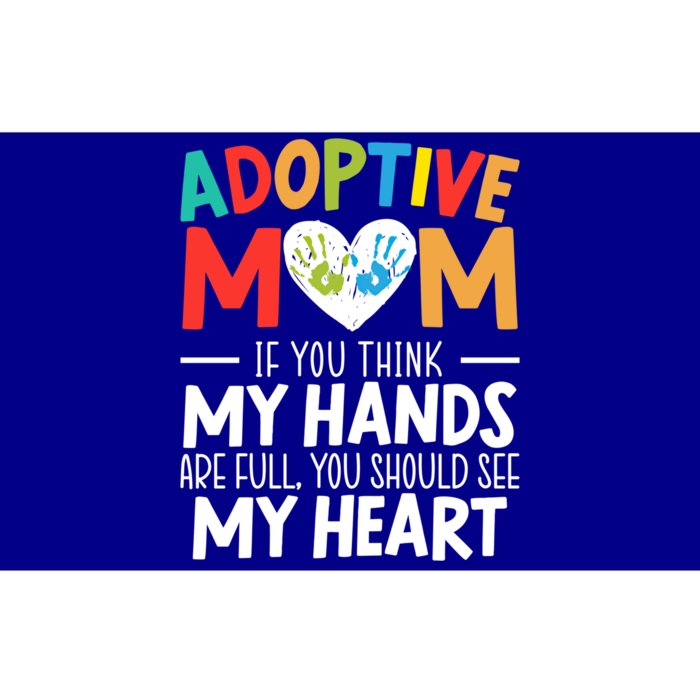 Adoptive Mom Adoption Announcet Foster Mother Gotcha Day Gift Bumper Sticker