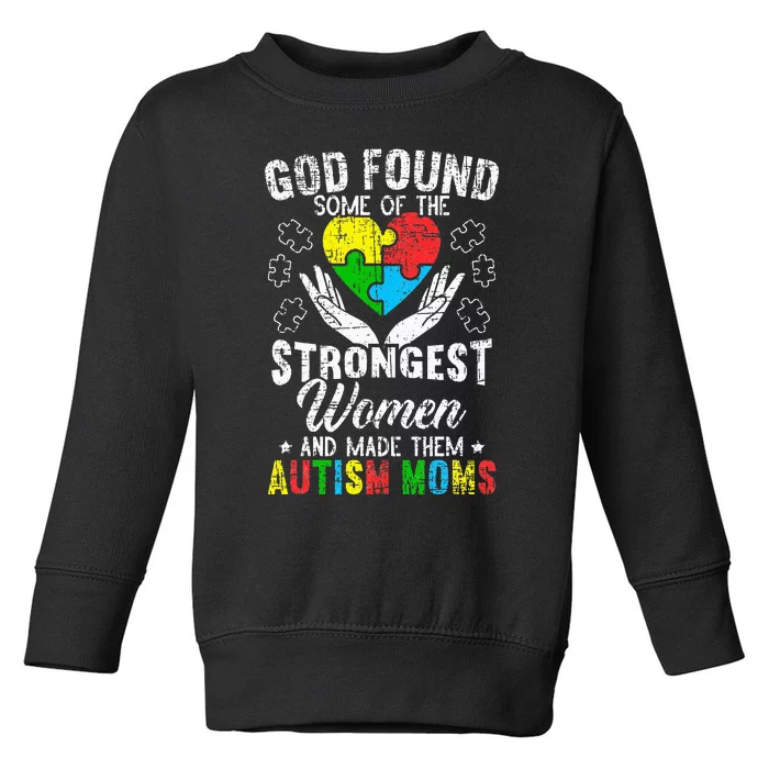 Autism Mom ASD Awareness Autism Spectrum Disorder Mother Toddler Sweatshirt