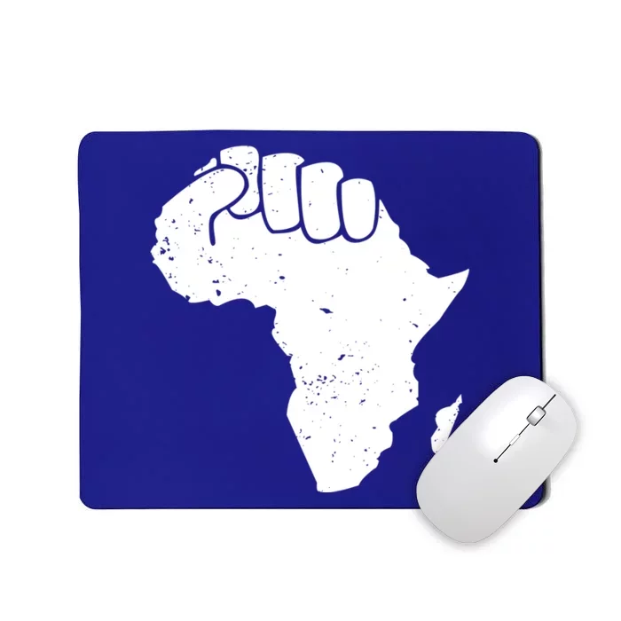 Africa Map African American Melanin Black History Juneteenth Great Gift Mousepad