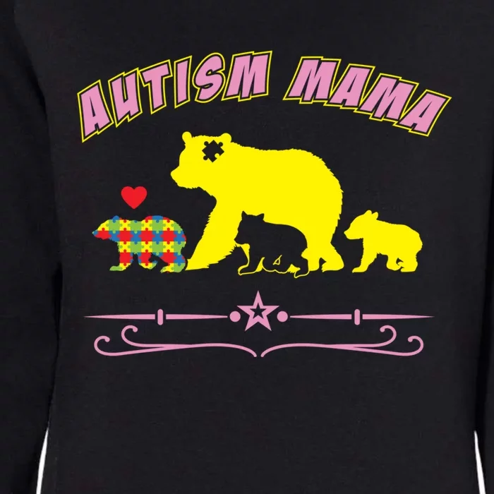 Autism Mama Autism Awareness Great Gift Womens California Wash Sweatshirt