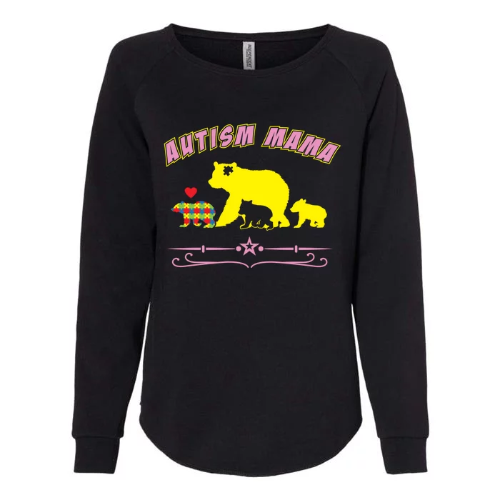 Autism Mama Autism Awareness Great Gift Womens California Wash Sweatshirt