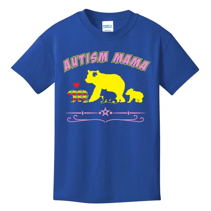 Autism Mama Autism Awareness Great Gift Kids T-Shirt