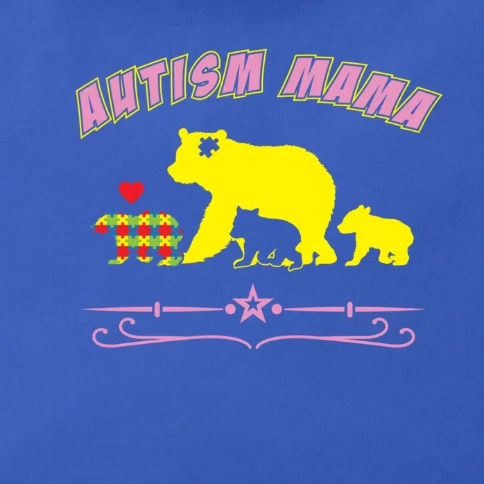 Autism Mama Autism Awareness Great Gift Zip Tote Bag