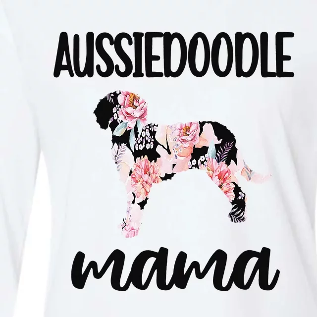 Aussiedoodle Mama Aussiedoodle Owner Aussiedoodle Mom Womens Cotton Relaxed Long Sleeve T-Shirt