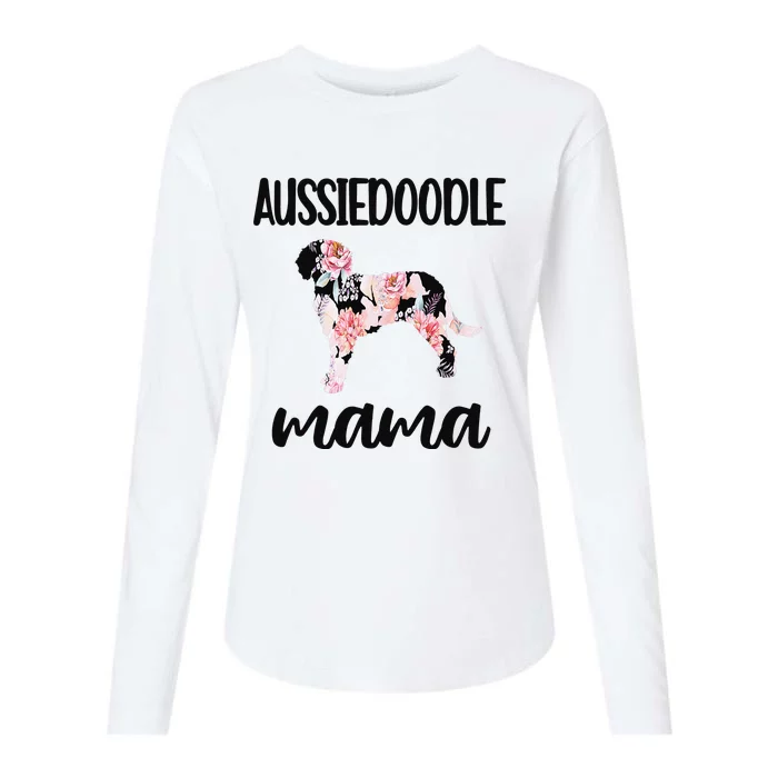 Aussiedoodle Mama Aussiedoodle Owner Aussiedoodle Mom Womens Cotton Relaxed Long Sleeve T-Shirt