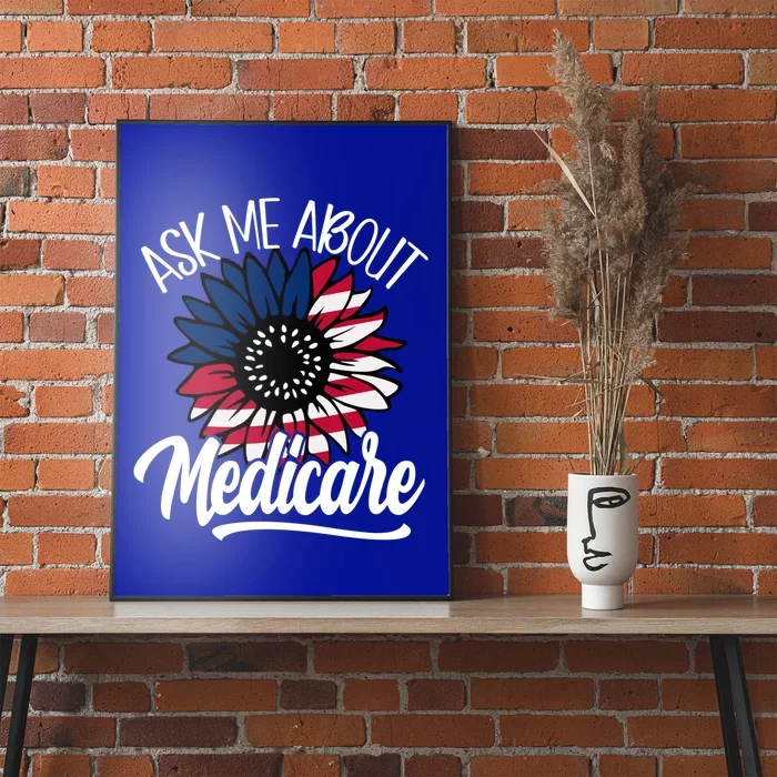 Ask Me About Medicare Health Insurance Consultant Gift Poster