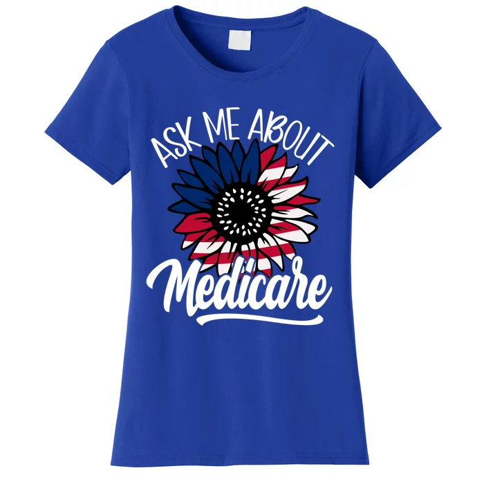 Ask Me About Medicare Health Insurance Consultant Gift Women's T-Shirt