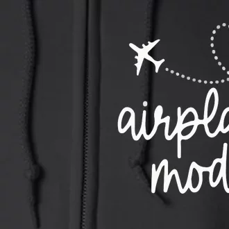 Airplane Mode Full Zip Hoodie