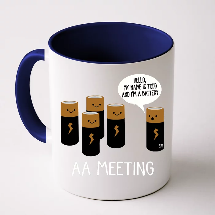 Aa Meeting Front & Back Coffee Mug