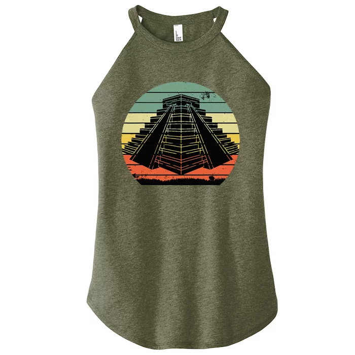 Aztec Mexican Art Cool Mayan Inca Love Perfect Gift Idea Women’s Perfect Tri Rocker Tank