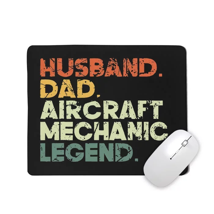 Airplane Mechanic Aircraft Maintenance Pilot Technician Mousepad