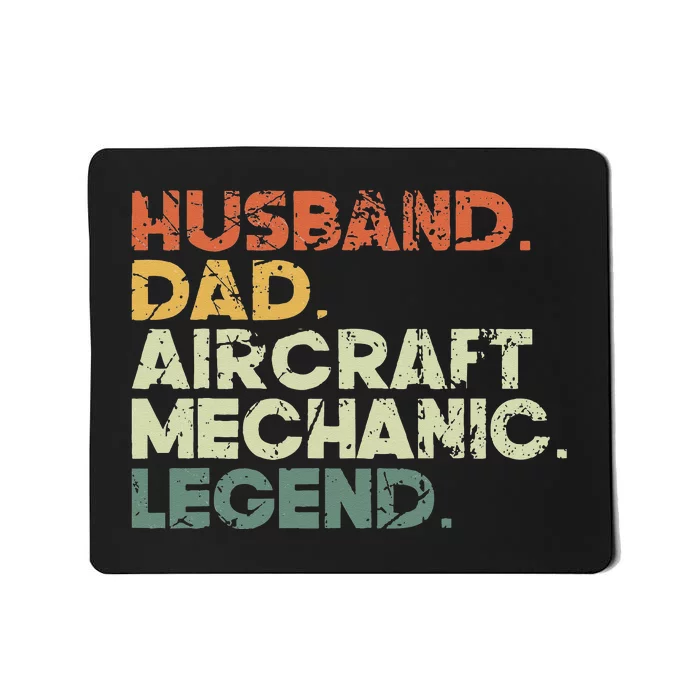 Airplane Mechanic Aircraft Maintenance Pilot Technician Mousepad