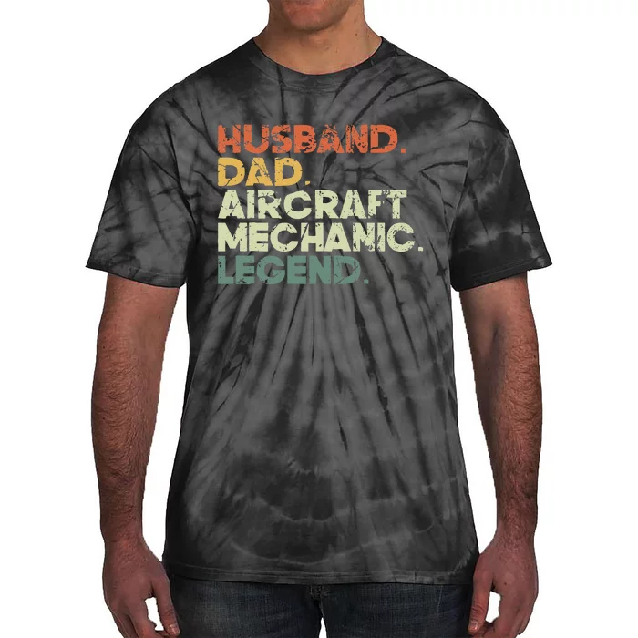 Airplane Mechanic Aircraft Maintenance Pilot Technician Tie-Dye T-Shirt