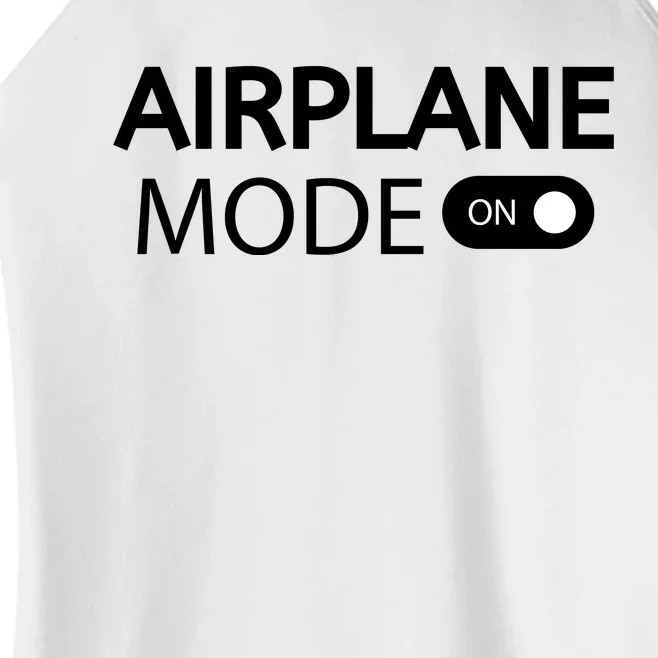 Airplane Mode Women’s Perfect Tri Rocker Tank