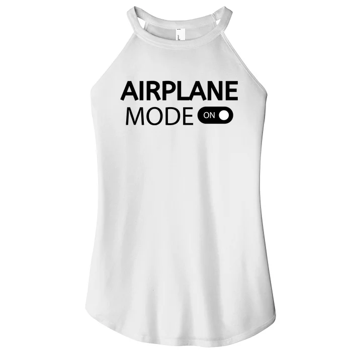 Airplane Mode Women’s Perfect Tri Rocker Tank