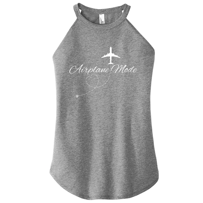 Airplane Mode Women’s Perfect Tri Rocker Tank