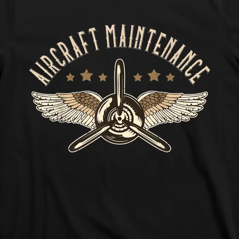 Aircraft Maintenance Airplane Mechanics Aircraft Mechanic T-Shirt