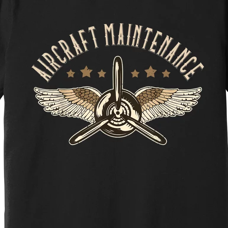 Aircraft Maintenance Airplane Mechanics Aircraft Mechanic Premium T-Shirt