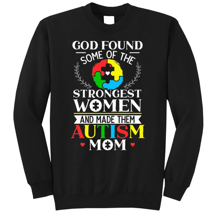 Autism Mom ASD Awareness Autism Spectrum Disorder Mother Tall Sweatshirt