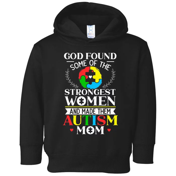 Autism Mom ASD Awareness Autism Spectrum Disorder Mother Toddler Hoodie